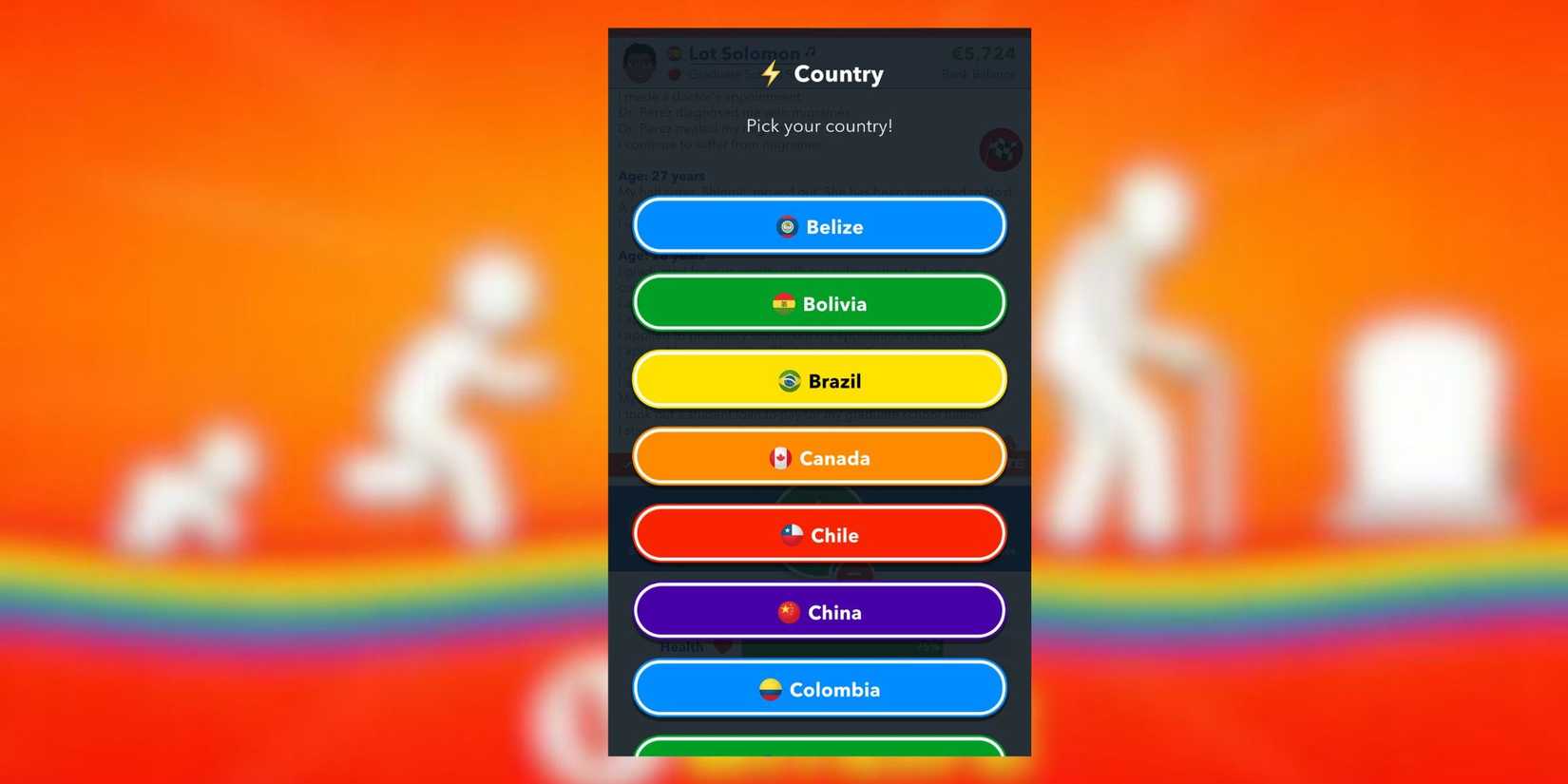 how to be born in brazil for hot wet summer bitlife