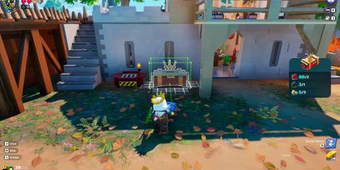 how to build the Golden Trunk in LEGO Fortnite Odyssey