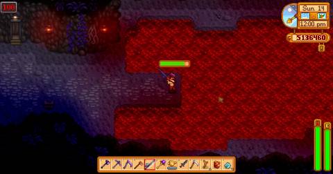 How to Catch a Lava Eel in Stardew Valley