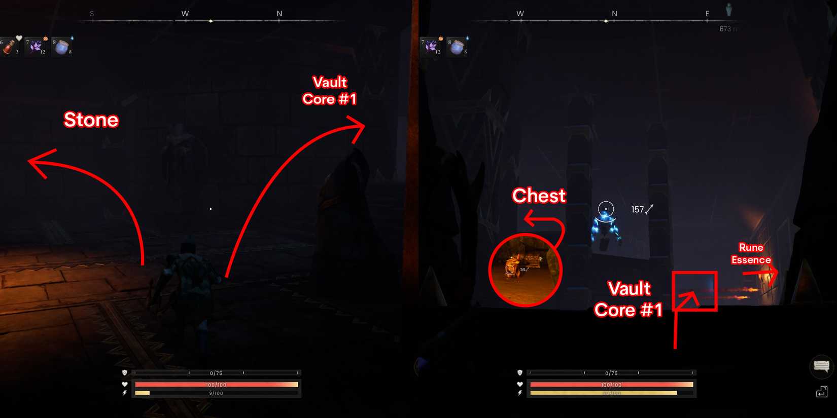 how to clear the vault north of temple woods 1 in runescape dragonwilds