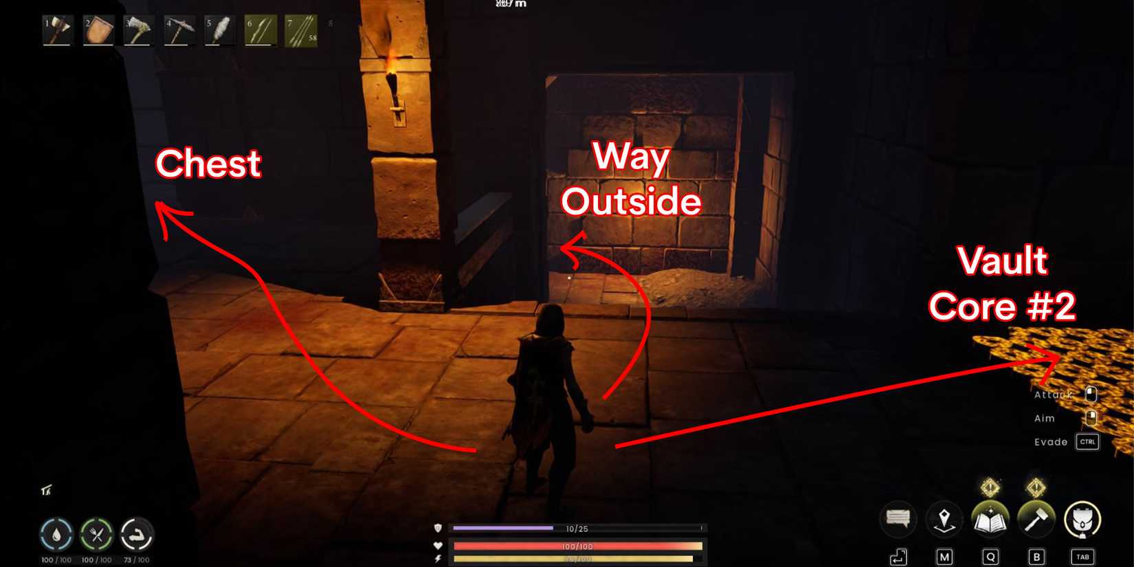 how to clear whispering swamp vault 7 in runescape dragonwilds