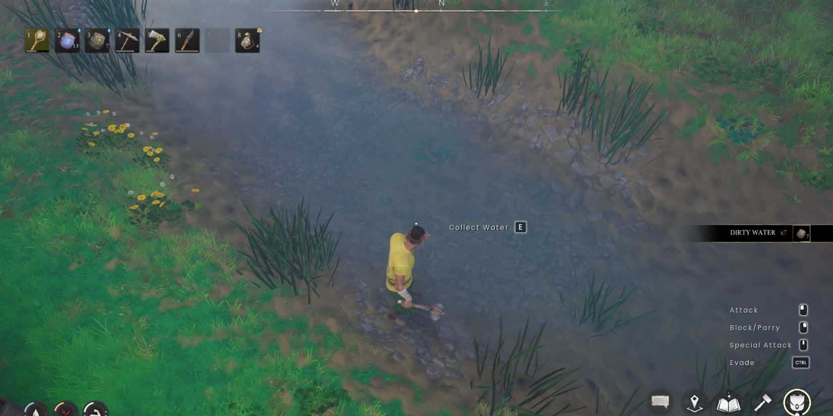 how to collect water in runeScape dragonwilds