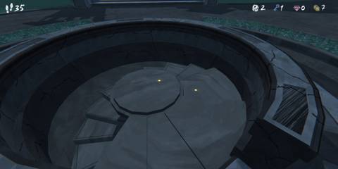 how to drain the fountain in blue prince