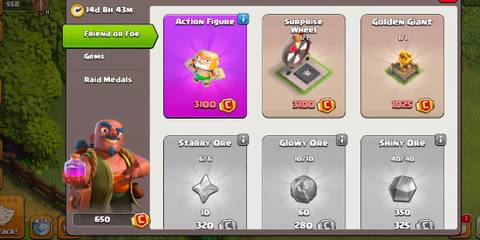 how to get and use champ medals in clash of clans