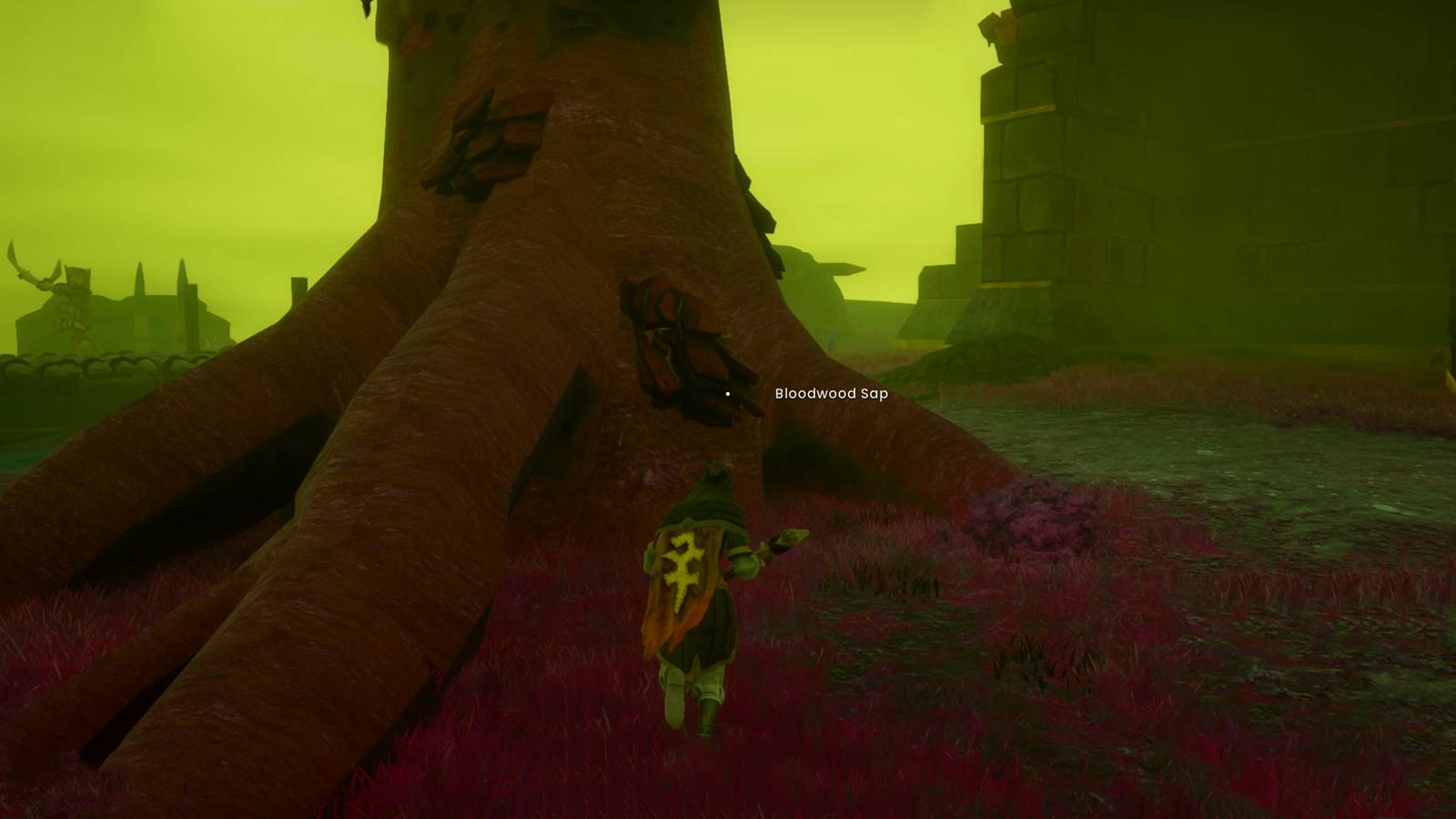 how to get bloodwood sap in runescape dragonwilds