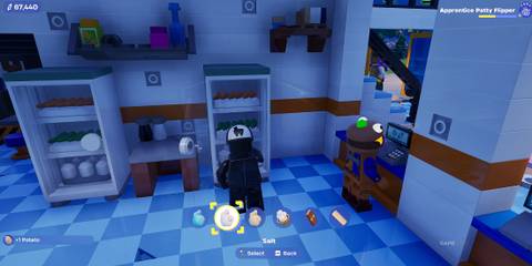 how to get ingrediants from a fridge in LEGO Fortnite Brick Life