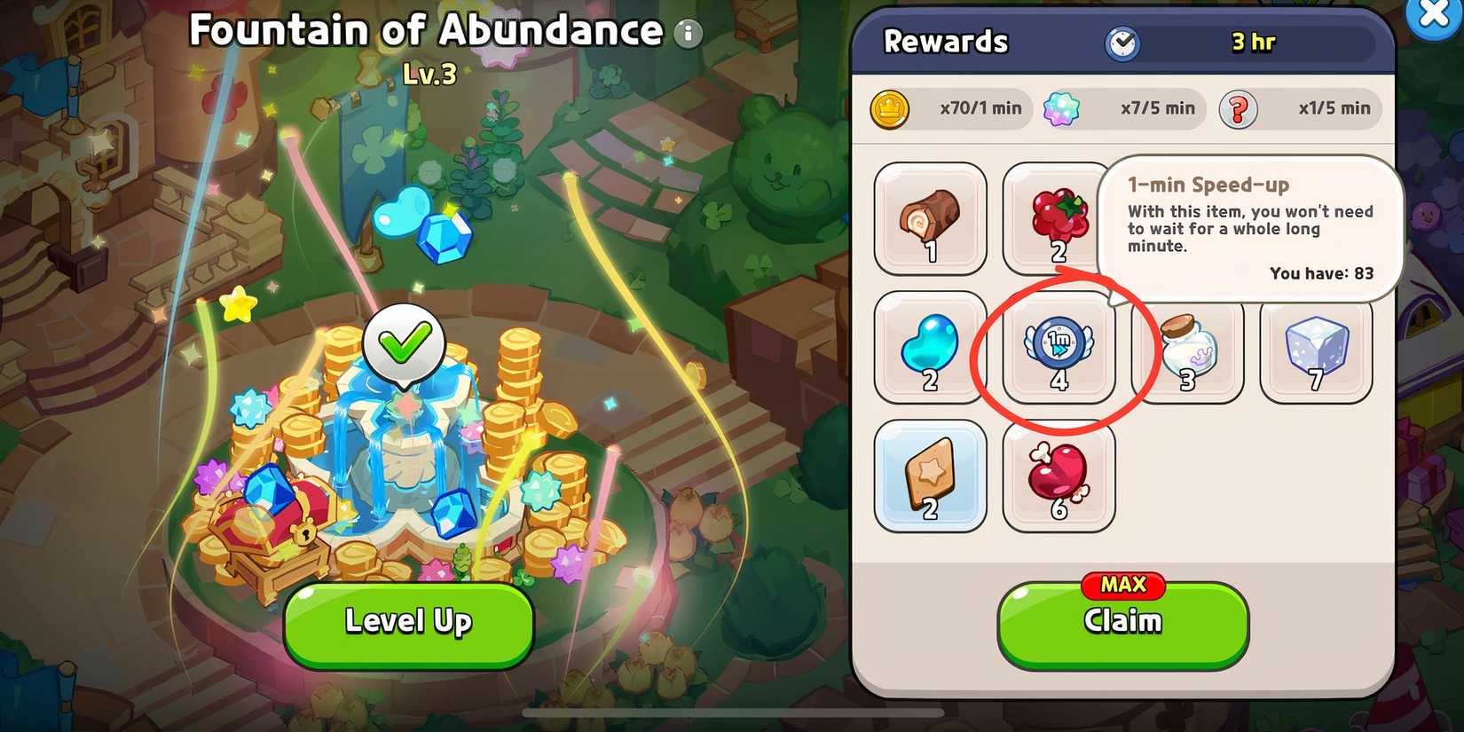 how to get more speed-ups in cookie run kingdom