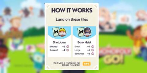 how to get points in tie trials monopoly go