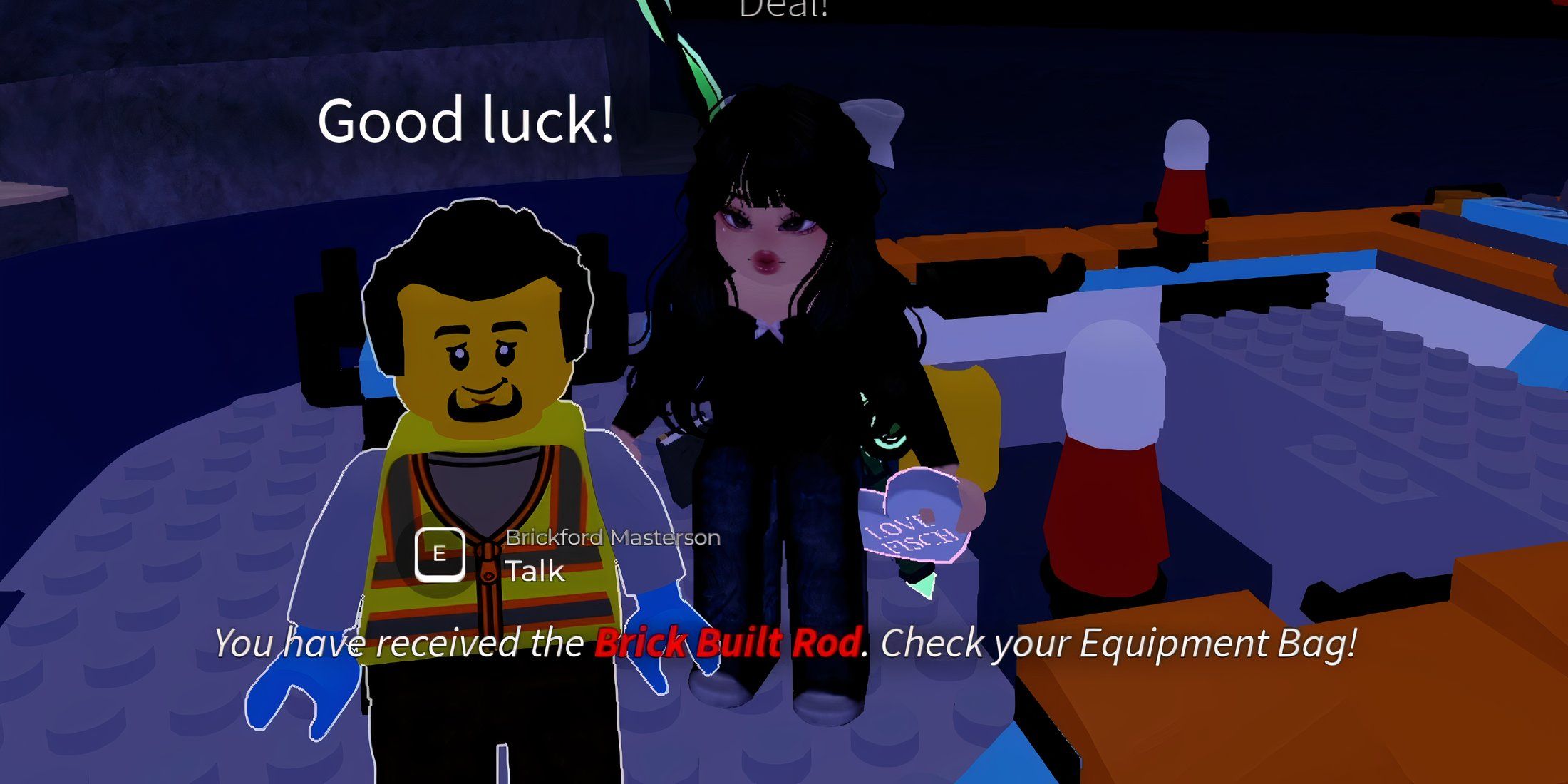 How to Get the Brick Built Rod in Fisch