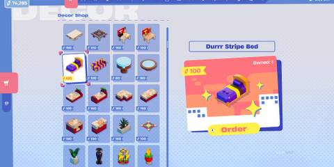 how to get the Durrr Stripe Bed in LEGO Fortnite Brick Life