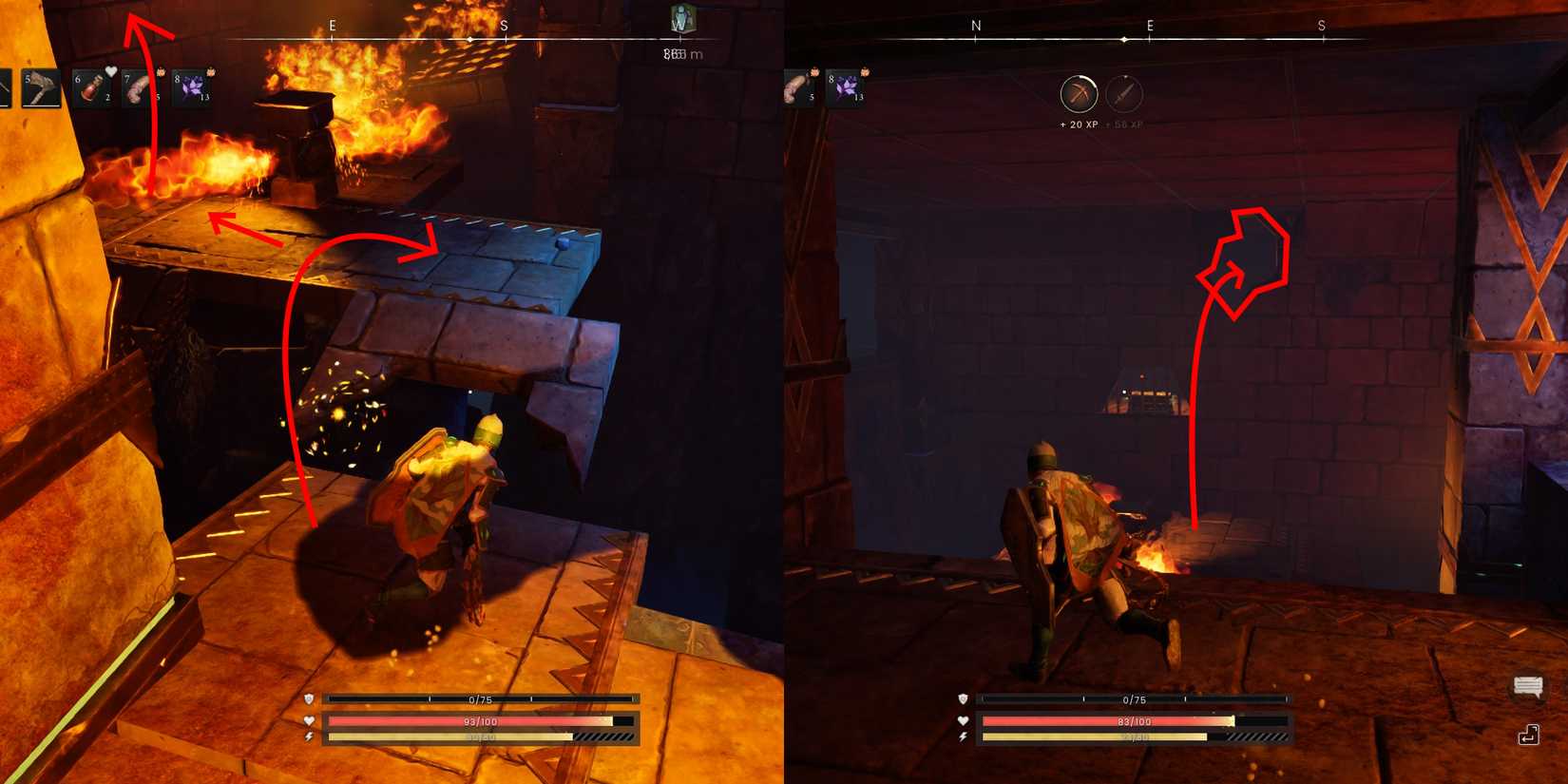 how to reach stormtouched highlands vault locked room in runescape dragonwilds