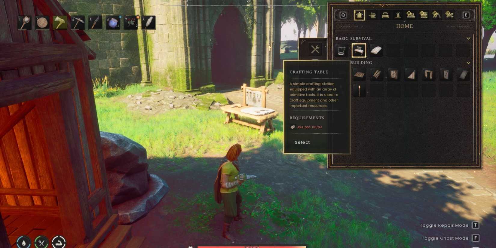 How To unlock basic Crafting RuneScape Dragonwilds