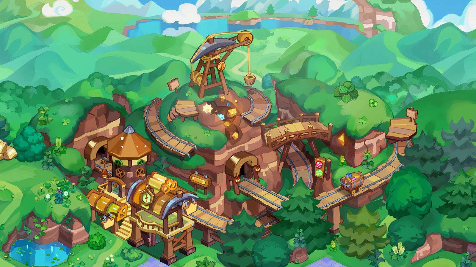 how to unlock mines in cookie run kingdom