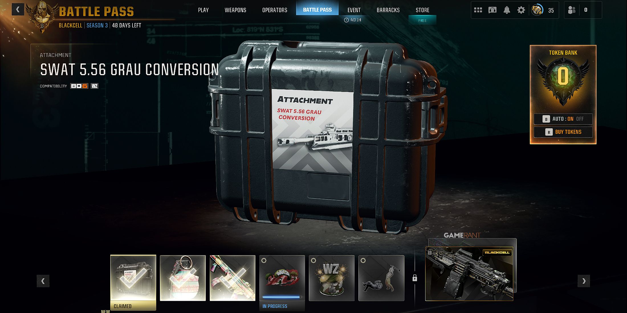 How to unlock Swat 5.56 GRAU conversion in Warzone