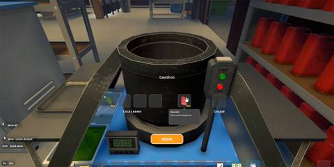 How to use the cauldron in Schedule 1 (2)