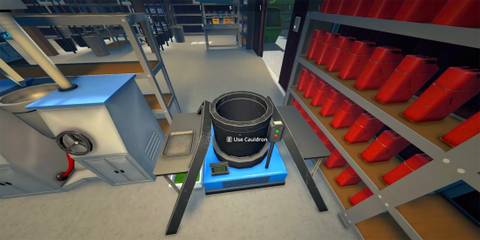 How to use the cauldron in Schedule 1