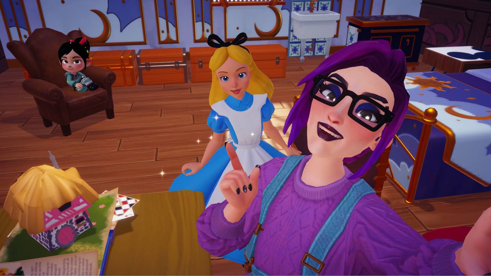 selfie with alice ddv  