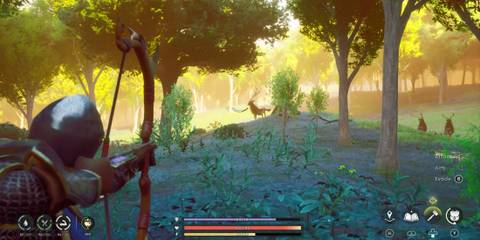 Hunting a Deer in RuneScape Dragonwilds