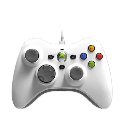 Hyperkin White Xenon Wired Controller