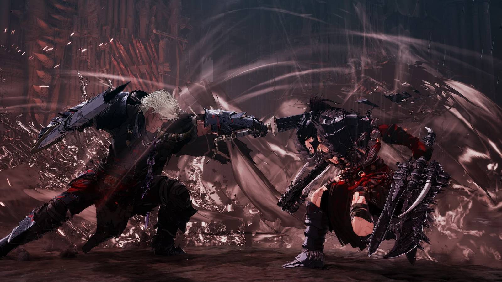 Maluca fight scene in First Berserker Khazan