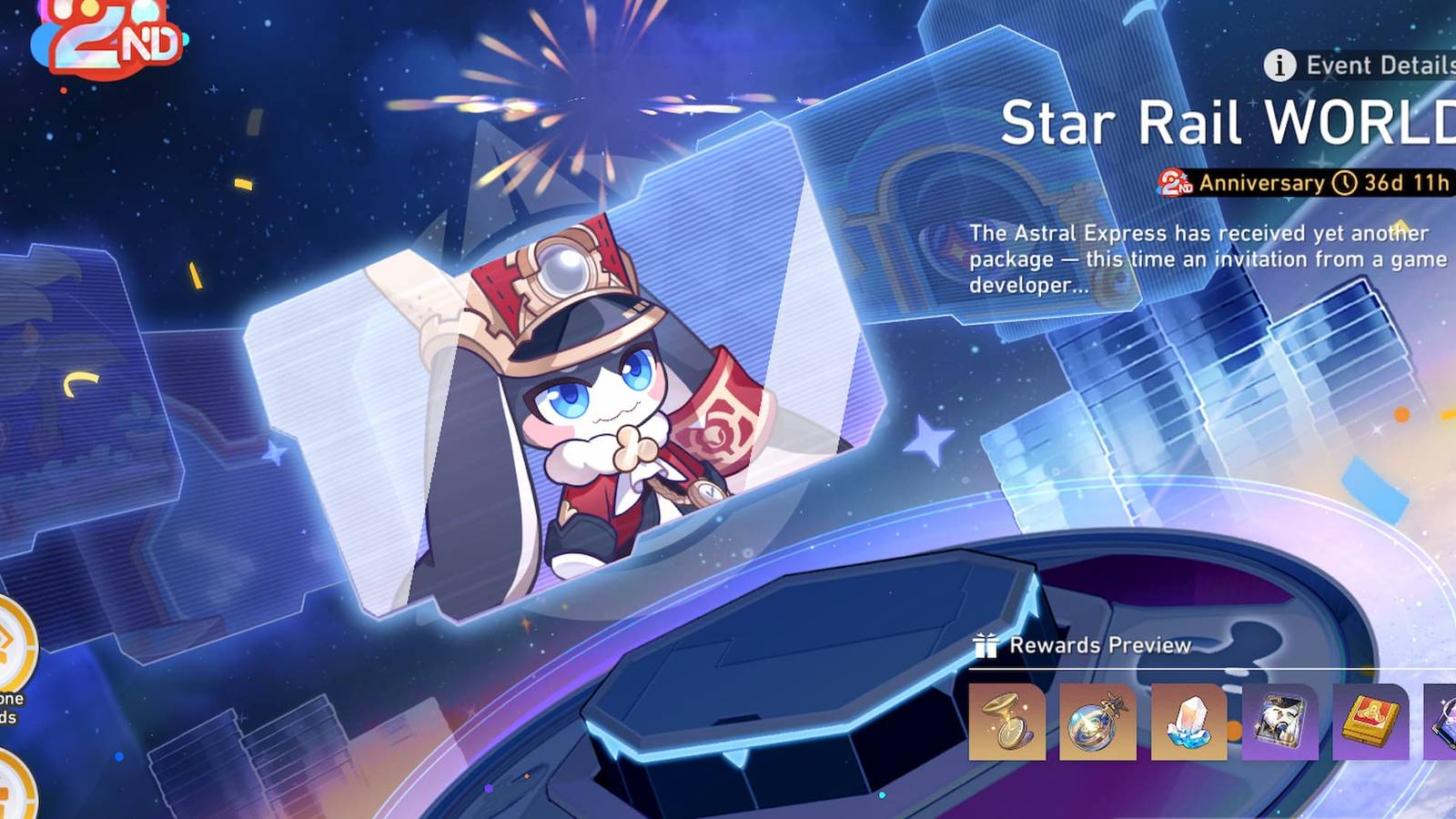 Star Rail WORLD Event banner