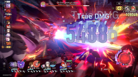 HSR Castorice dragon attack