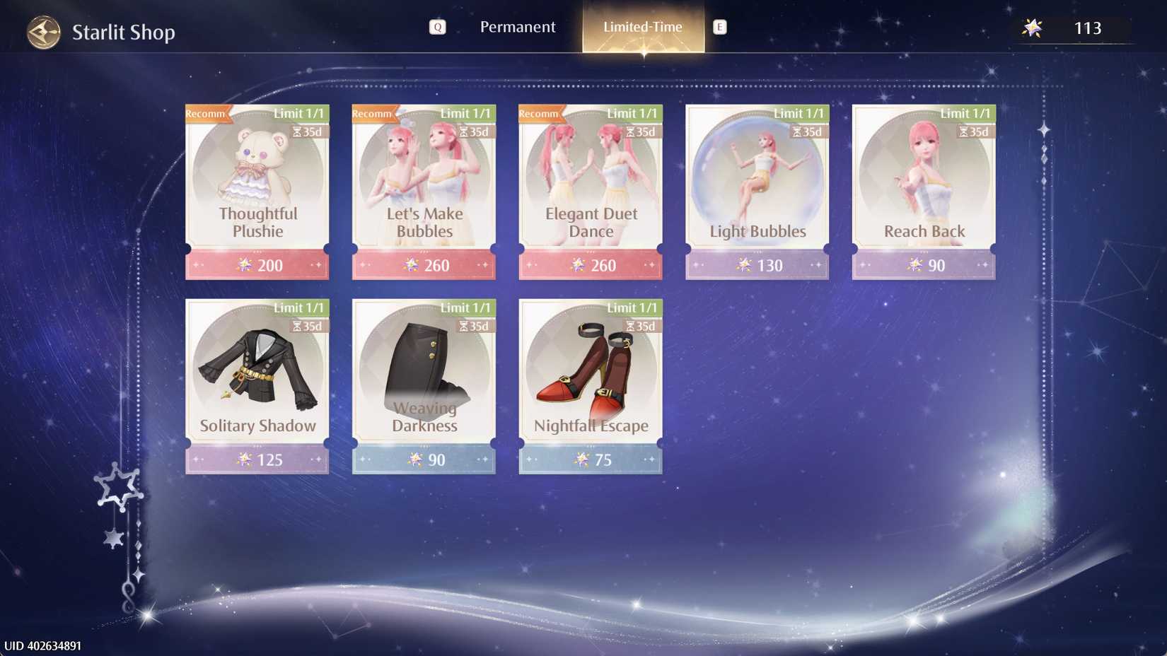 Infinity Nikki How to Get Ethereal Stars 7