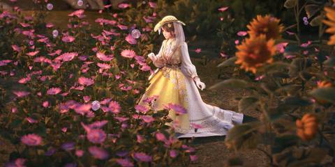 infinity nikki version 1.5 banners co op outfits