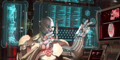Cyborg's pre-fight intro in Injustice 2