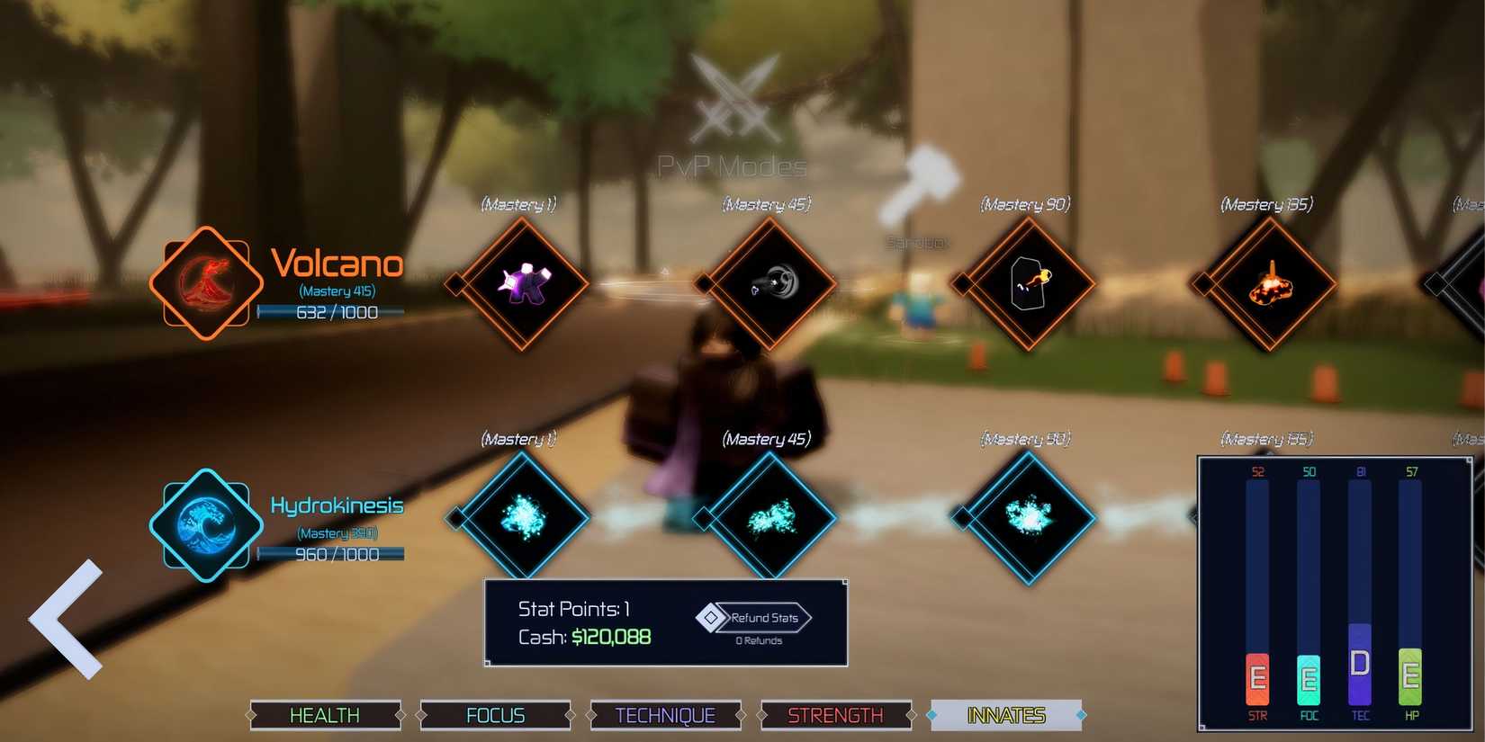Skill Issue Jutsu Jujutsu Infinite: Complete Skill Tree Guide