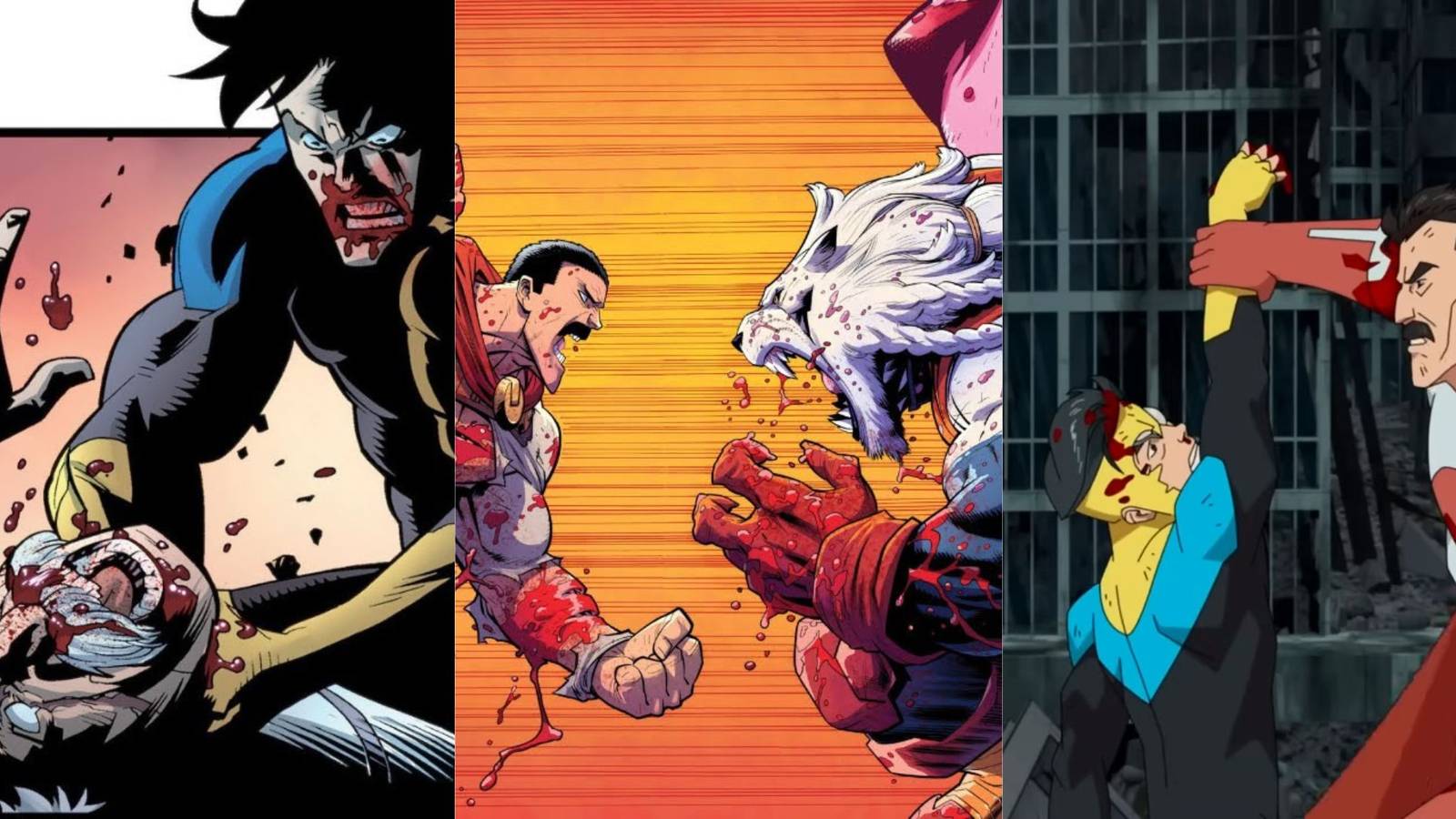Invincible 8 Most Brutal Fights in the Series