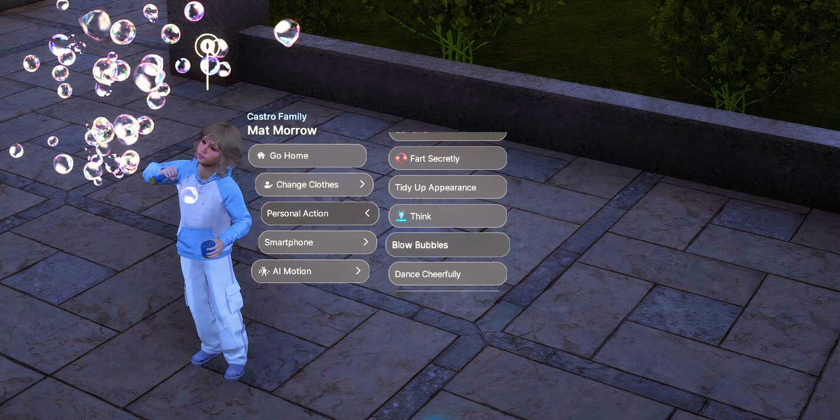 How to Blow Bubbles in InZOI