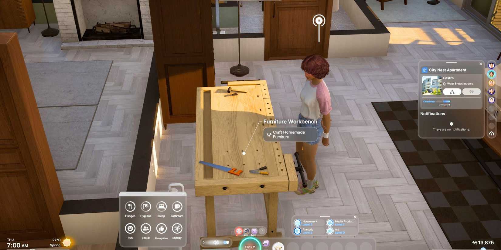 inZOI Furniture Workbench