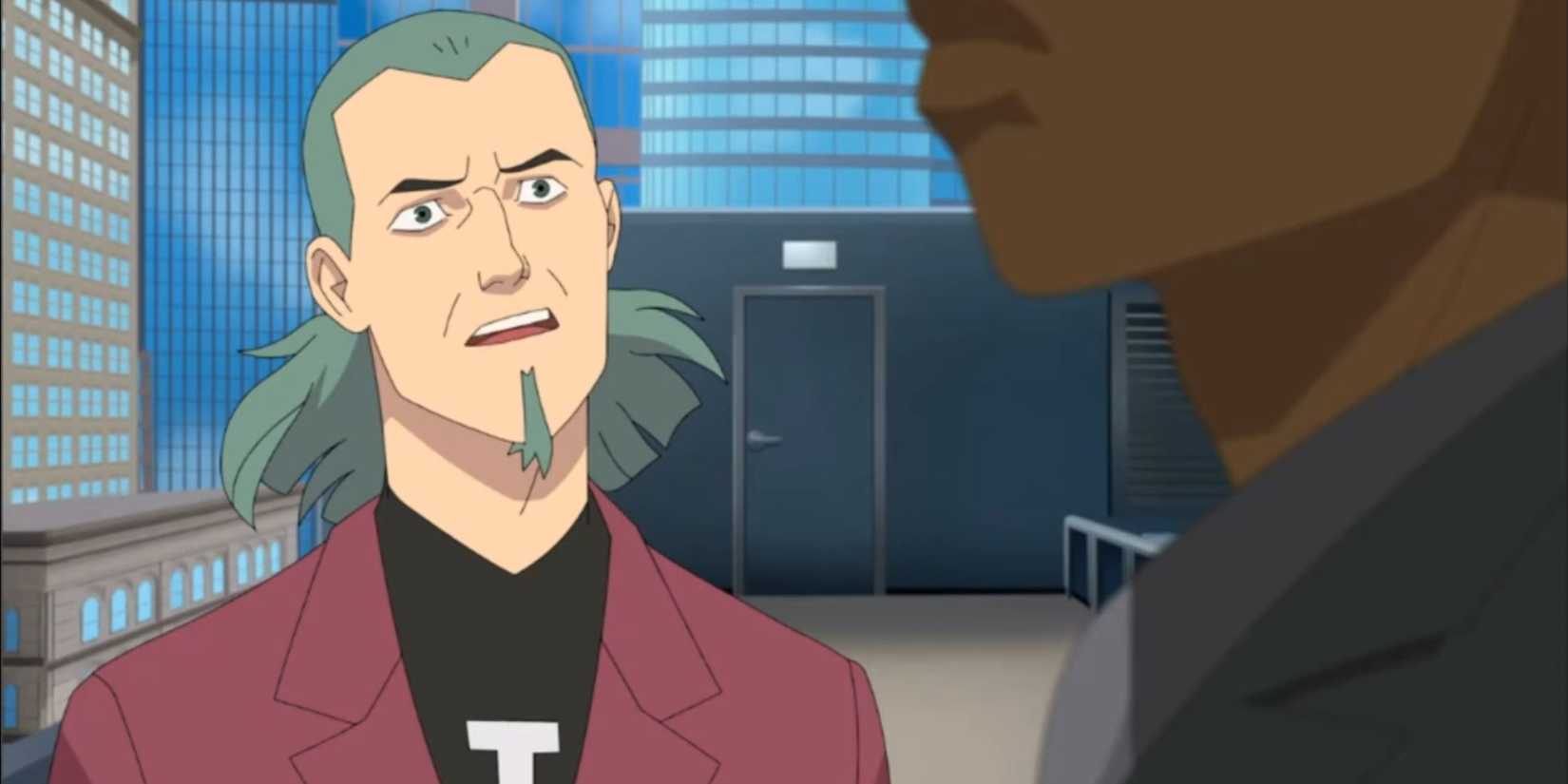 Isotope tries to reason with Titan over his stance on Multi-Paul in Invincible Season 3