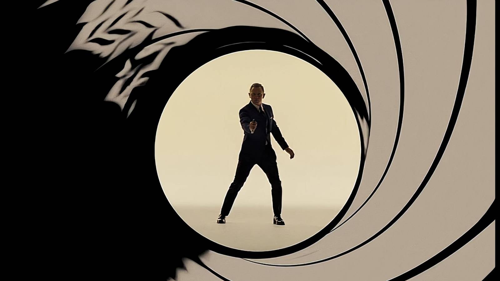 James Bond gun barrell 