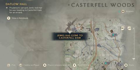 Jenks map location in Atomfall