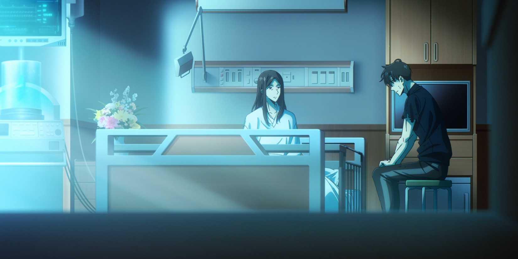 jinwoo and mom hospital