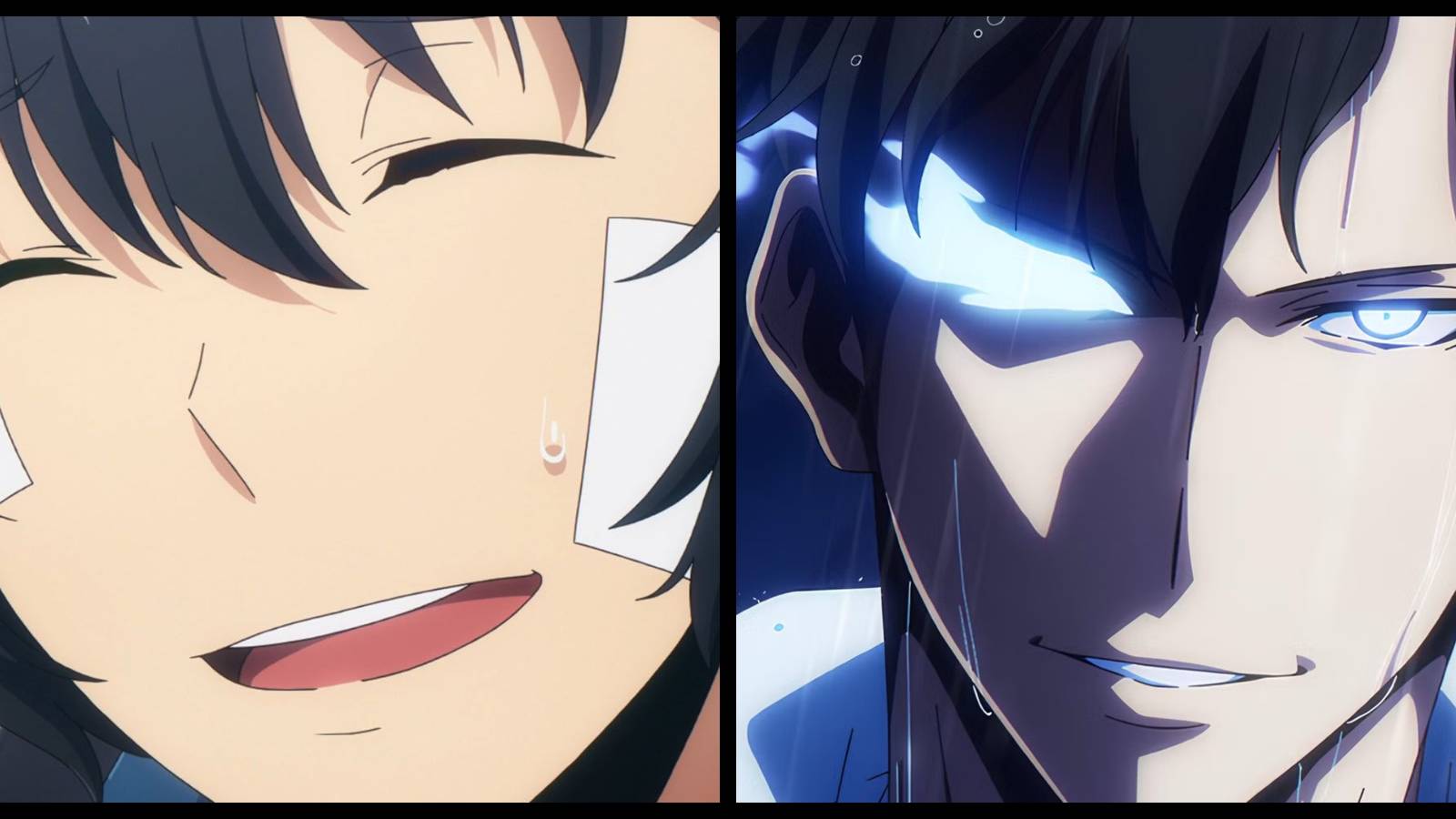 jinwoo weak powerful contrast