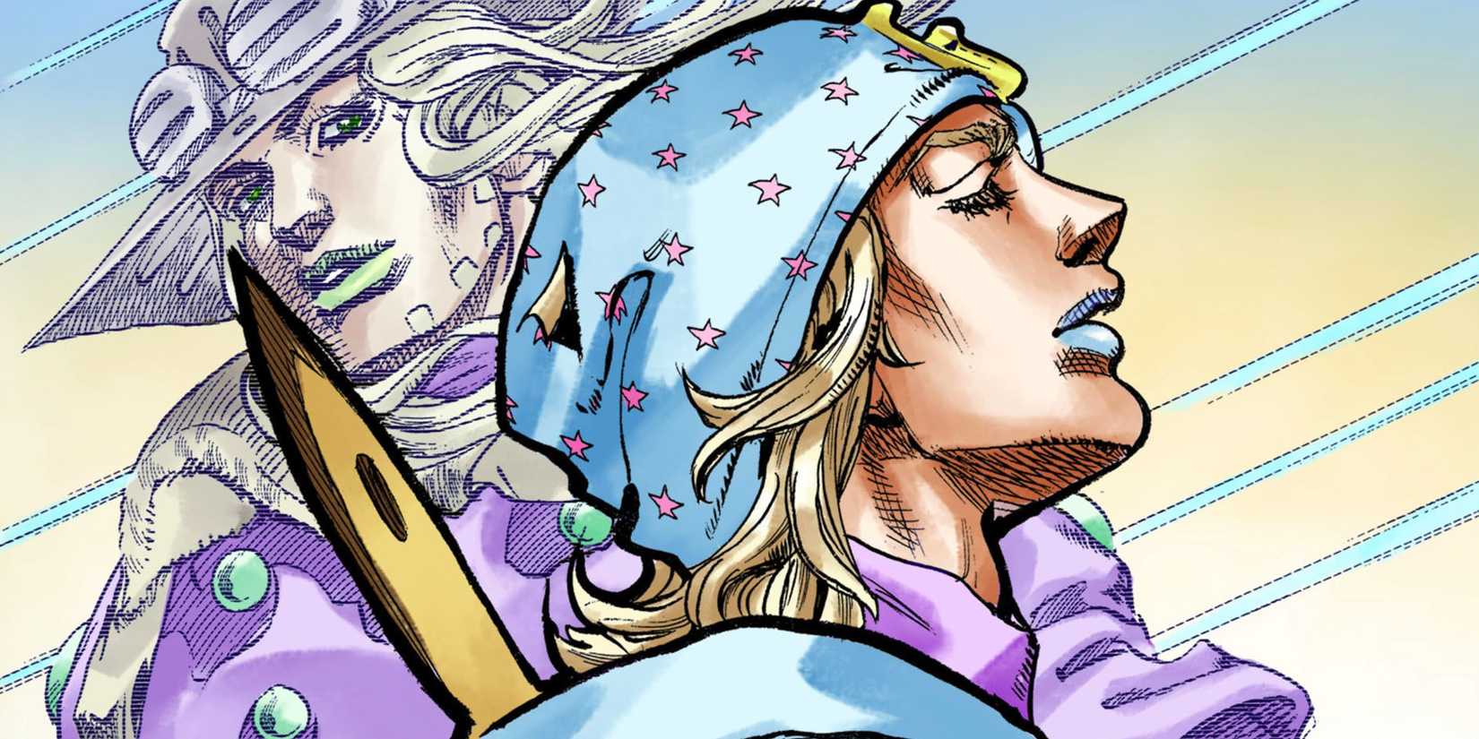 picture: johnny joestar in jojo part 7 manga.