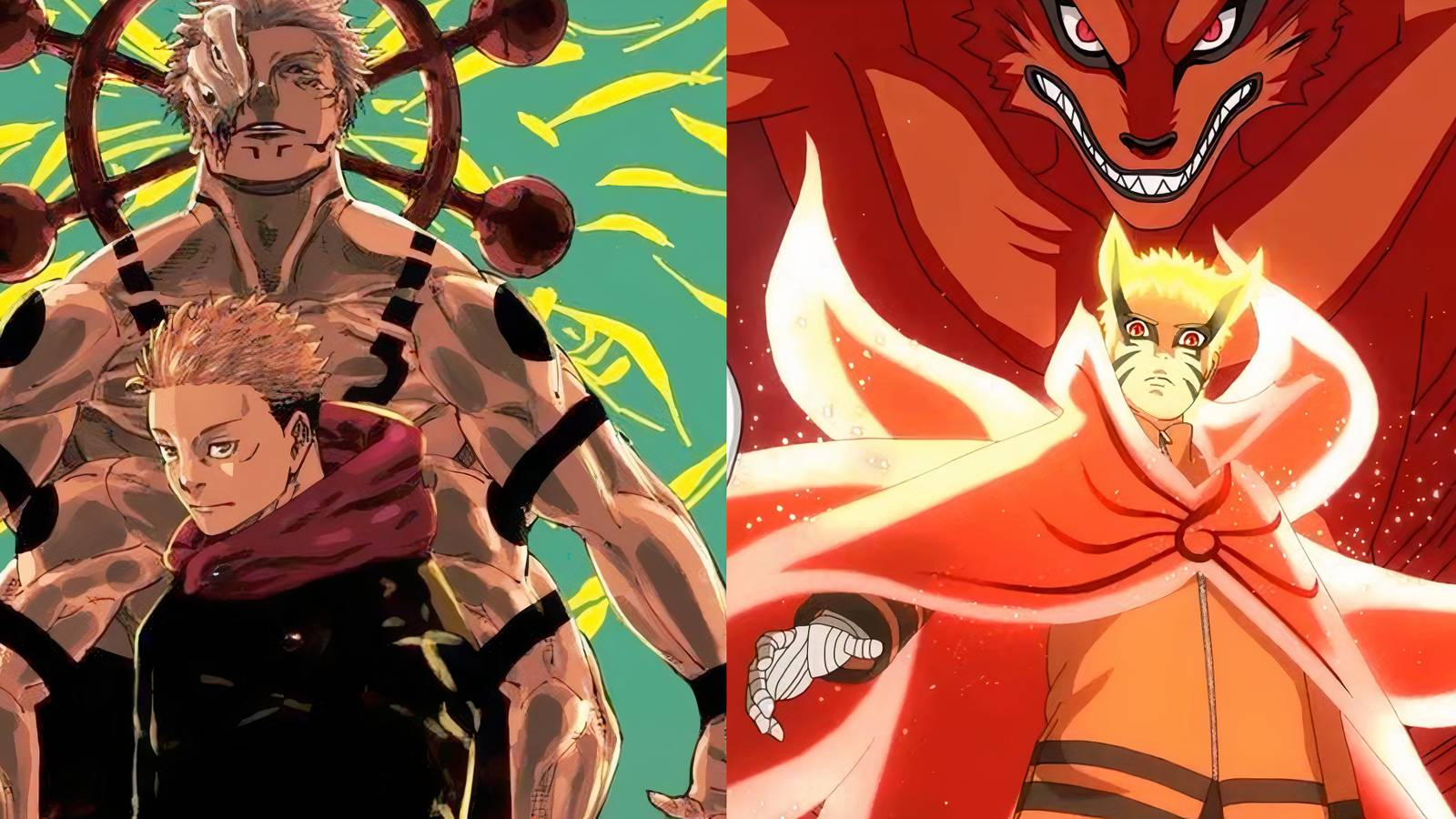 Jujutsu Kaisen Yuji Naruto