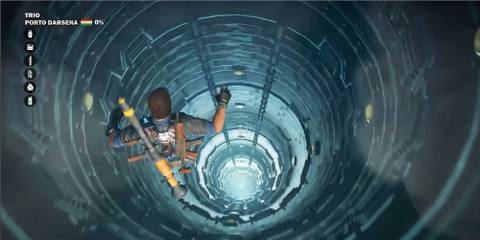 just cause 3 jumpng down the portal silo