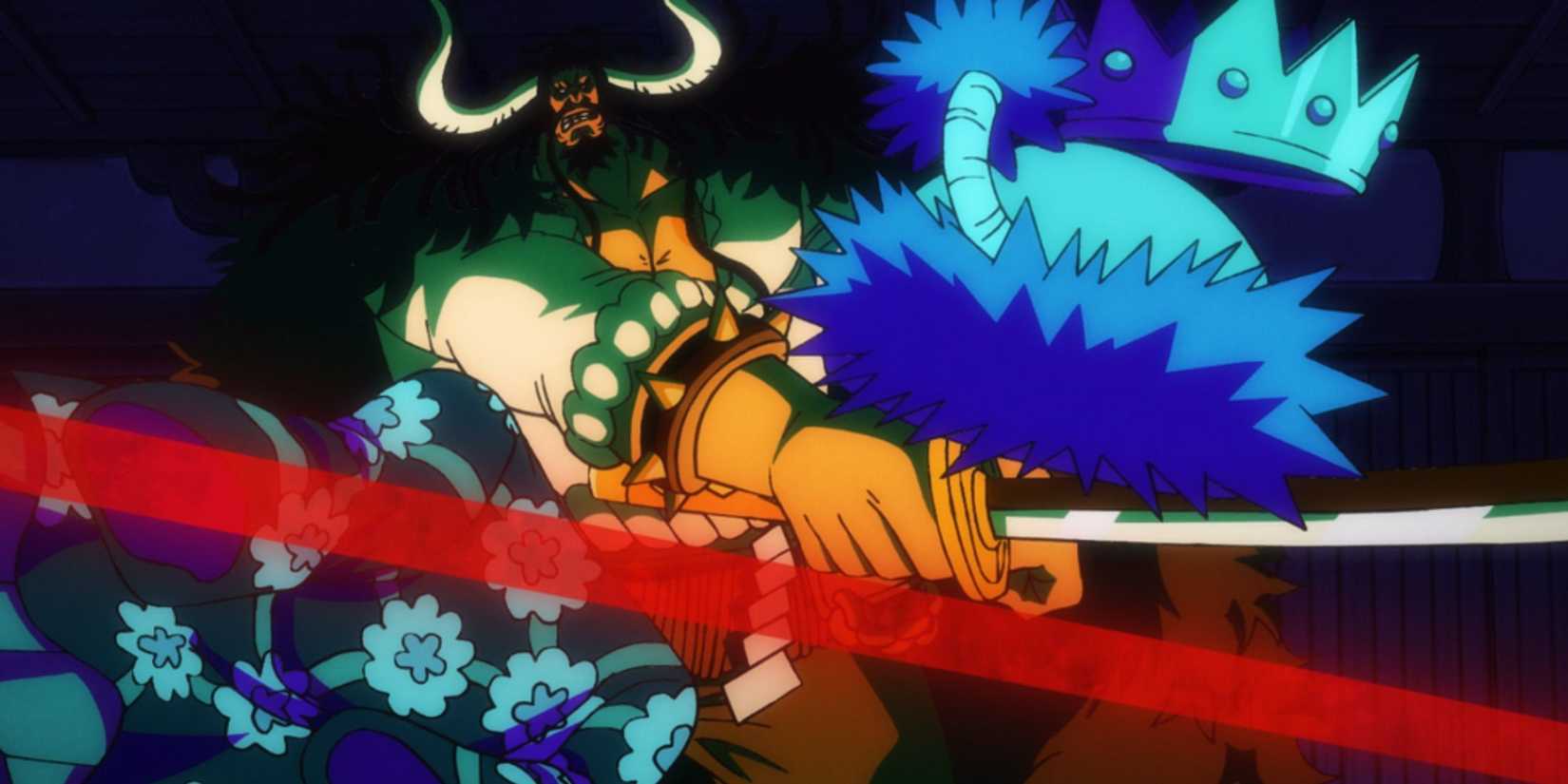 Kaido betrays and beheads Orochi - One Piece