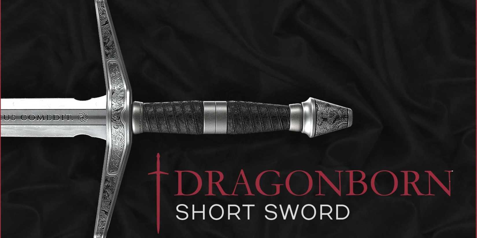 KCD2 main image of the Dragonborn Short Sword mod