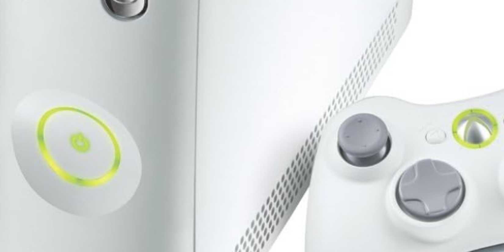 Key Art From The Xbox 360 Arcade Console Box Showing The Console Against A White Background-1