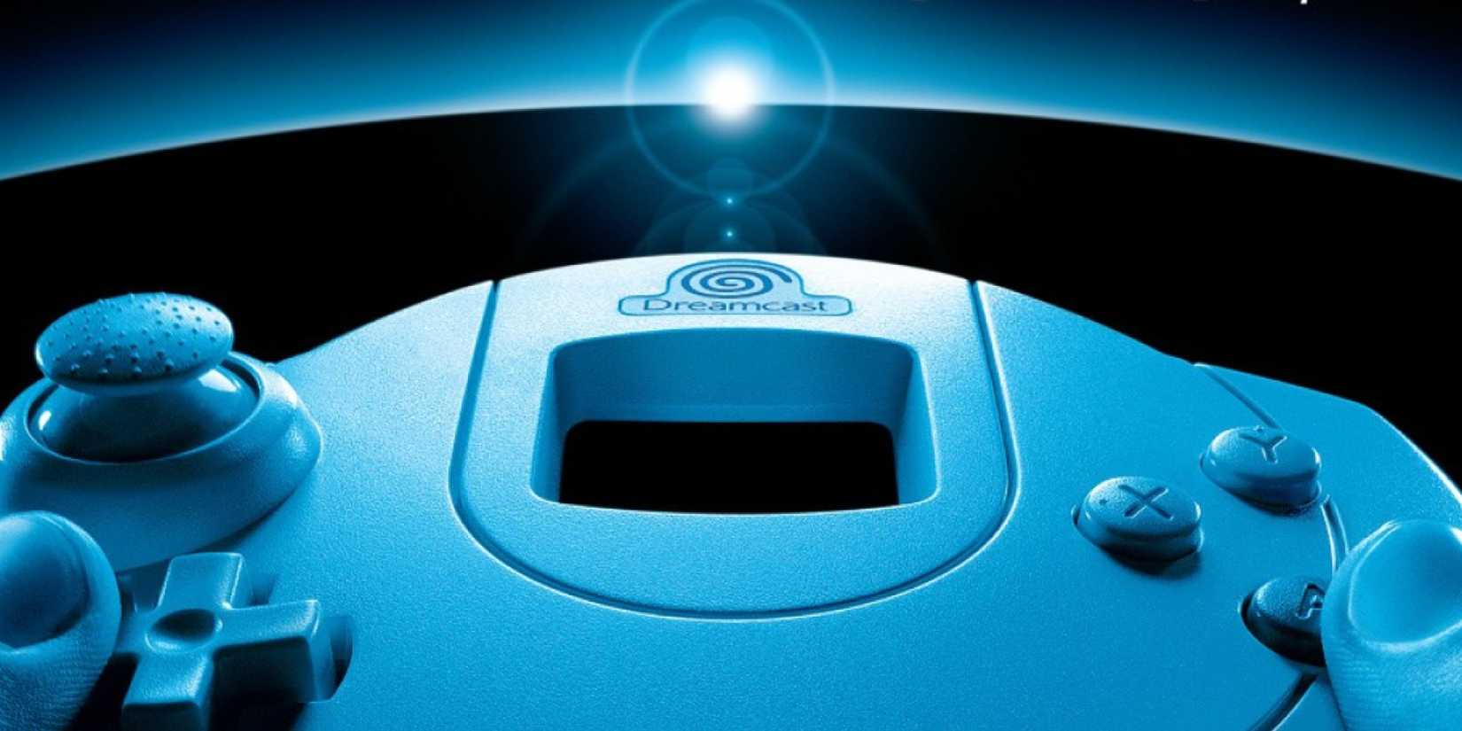 Key Art Showing The Sega Dreamcast In An Outer-Space Setting-1