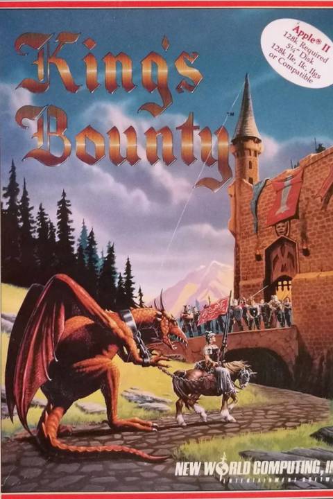 King's Bounty video game cover art tag