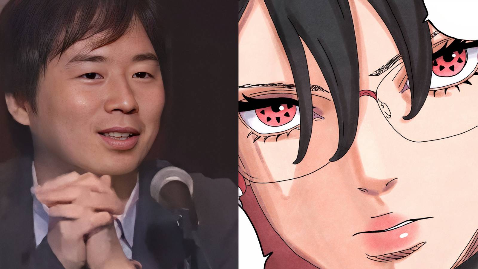 Kishimoto Sarada Uchiha Mangekyo Sharingan Foreshadowing