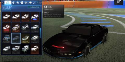 Knight Rider Kitt Rocket League 4