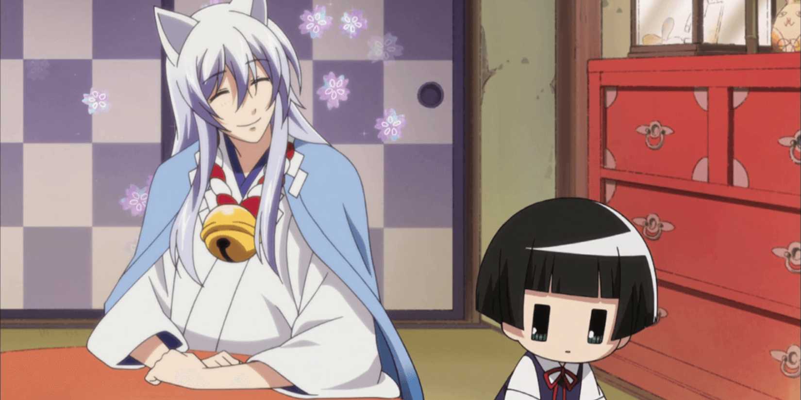 Kohina and Kokkuri from Gugure! Kokkuri-san