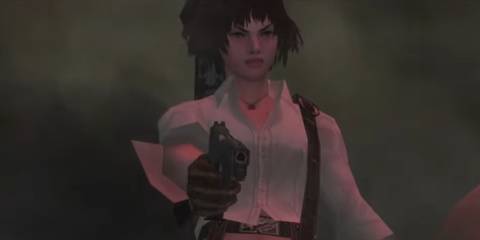 Lady kills Arkham in Devil May Cry 3.